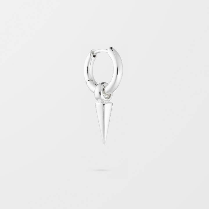 Juno Single Hoop Silber in der Gruppe Ohrringe / Silberohrringe  bei SCANDINAVIAN JEWELRY DESIGN (ES1245)
