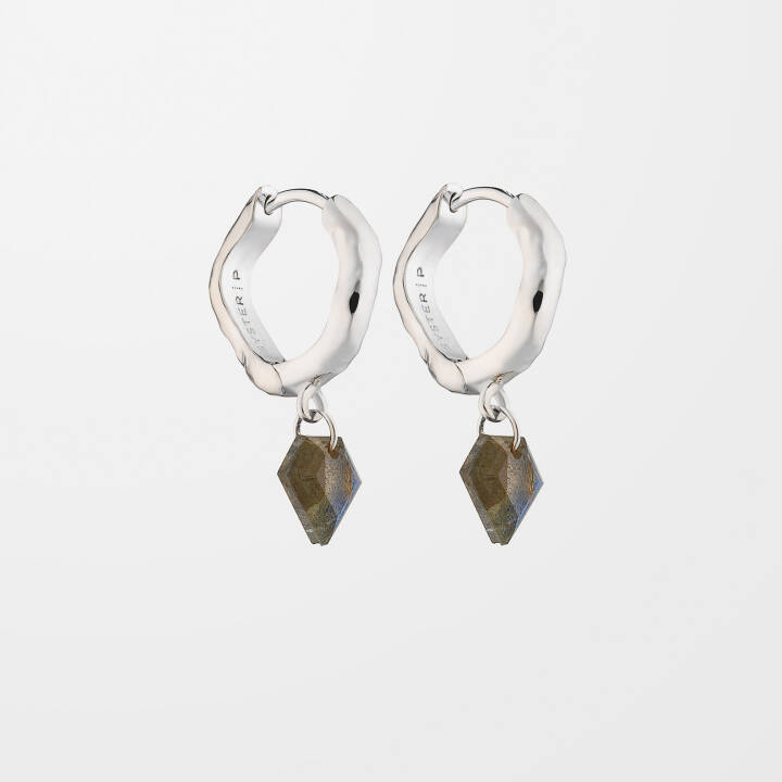 Product Image for SYSTER P DiamonaGreen Quartz Ohrring Silber