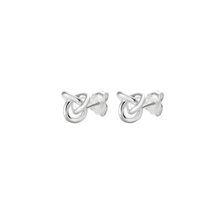 Le knot drop Ohrring Silber in der Gruppe Ohrringe / Silberohrringe  bei SCANDINAVIAN JEWELRY DESIGN (LKT-E10000-S)