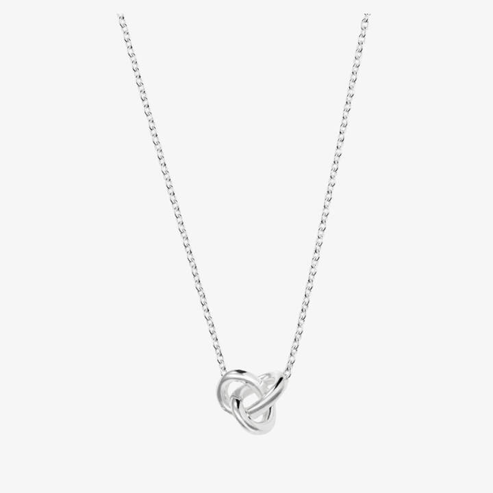 Le knot long Halsketten Silber in der Gruppe Halsketten / Silberhalsketten bei SCANDINAVIAN JEWELRY DESIGN (LKT-N21002-S)