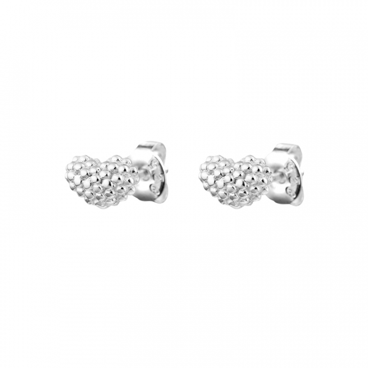 Love bubble studs Silber in der Gruppe Ohrringe / Silberohrringe  bei SCANDINAVIAN JEWELRY DESIGN (LVE-E12S000-S)