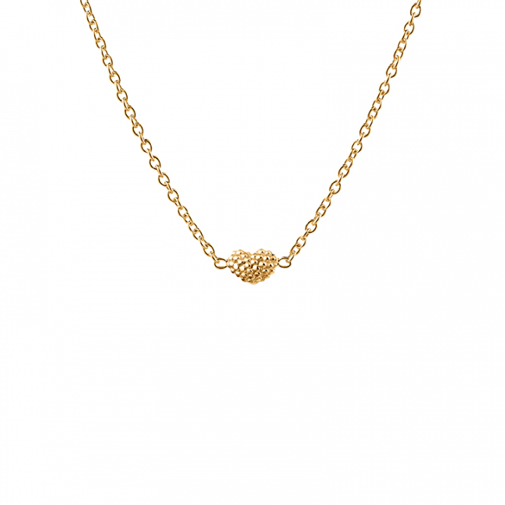Love bubble Halsketten Gold in der Gruppe Halsketten / Goldhalsketten bei SCANDINAVIAN JEWELRY DESIGN (LVE-N12S451-G)