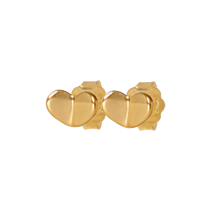 Mi Amor studs 18k in der Gruppe Ohrringe / Goldohrringe bei SCANDINAVIAN JEWELRY DESIGN (MAR-E1M000-G)