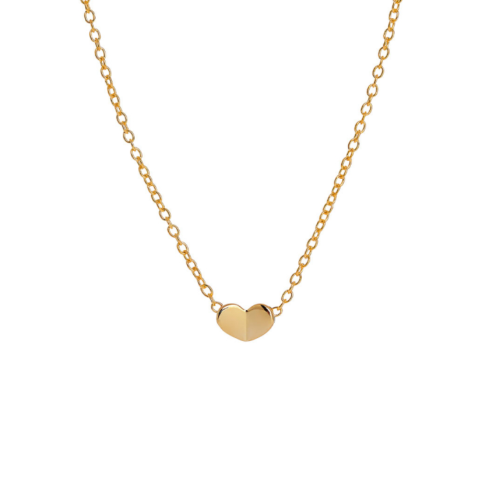 Mi Amor stud Gold in der Gruppe Halsketten / Goldhalsketten bei SCANDINAVIAN JEWELRY DESIGN (MAR-N1M451-G)