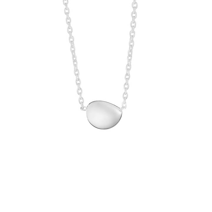 Morning Dew small Halsketten Silber in der Gruppe Halsketten / Silberhalsketten bei SCANDINAVIAN JEWELRY DESIGN (MDW-N1S451-S)