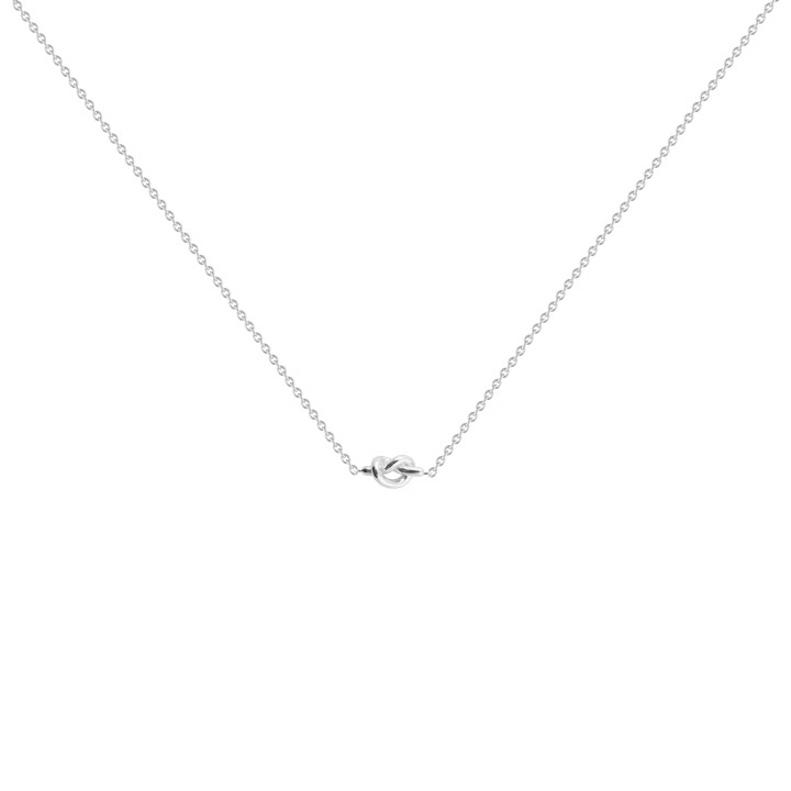 Knot Halsketten (Silber) 40-45 cm in der Gruppe Halsketten / Silberhalsketten bei SCANDINAVIAN JEWELRY DESIGN (N1588RHS0-OS)