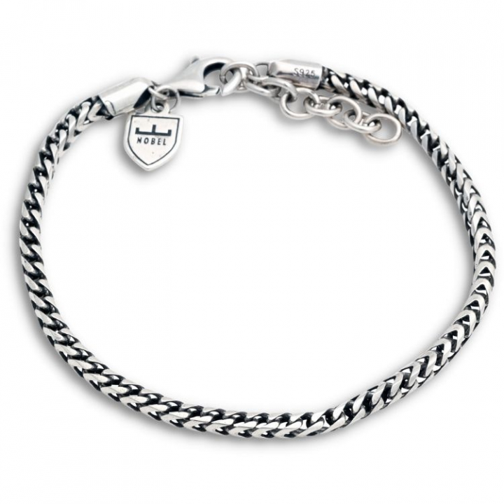 Product Image for NOBEL by BILLGREN SilverBracelet Rävsvanslänk,5+3cm