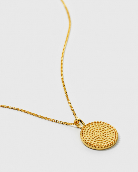 Lucky Coin Heal  in der Gruppe Halsketten / Goldhalsketten bei SCANDINAVIAN JEWELRY DESIGN (NG1330)