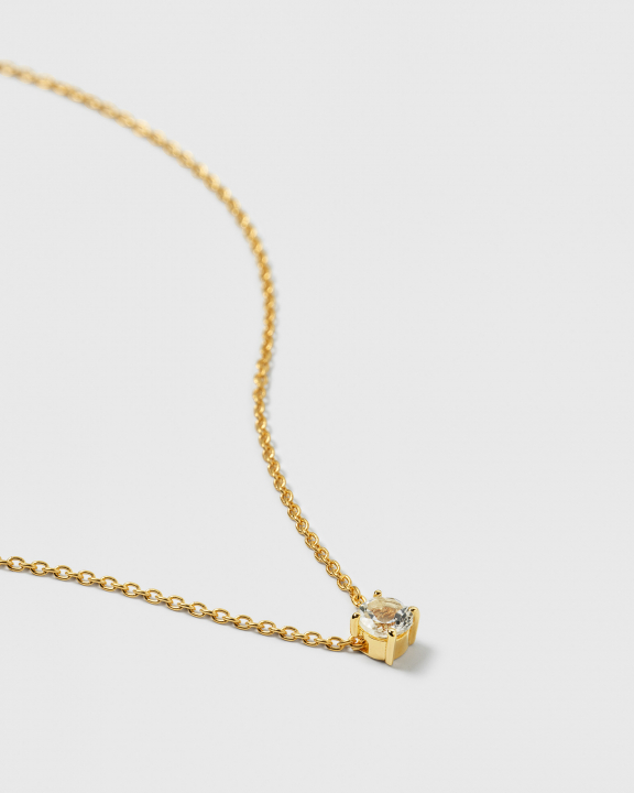 Minimalistica Solo Nova in der Gruppe Halsketten / Goldhalsketten bei SCANDINAVIAN JEWELRY DESIGN (NG1362)