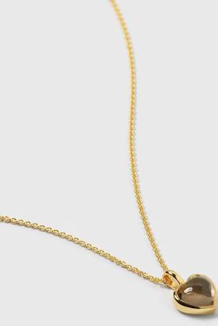 La La Love Necklace Gold in der Gruppe Halsketten / Goldhalsketten bei SCANDINAVIAN JEWELRY DESIGN (NG1368SQ)