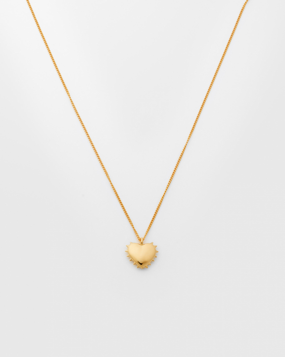 Product Image for SYSTER P True Love Spike Heart Halsketten Gold