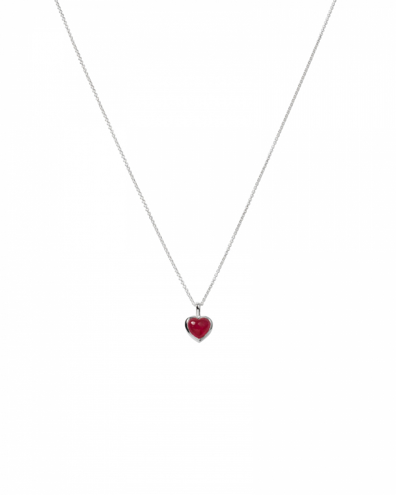 La La Love Necklace Silver in der Gruppe Halsketten / Silberhalsketten bei SCANDINAVIAN JEWELRY DESIGN (NS1368PQ)