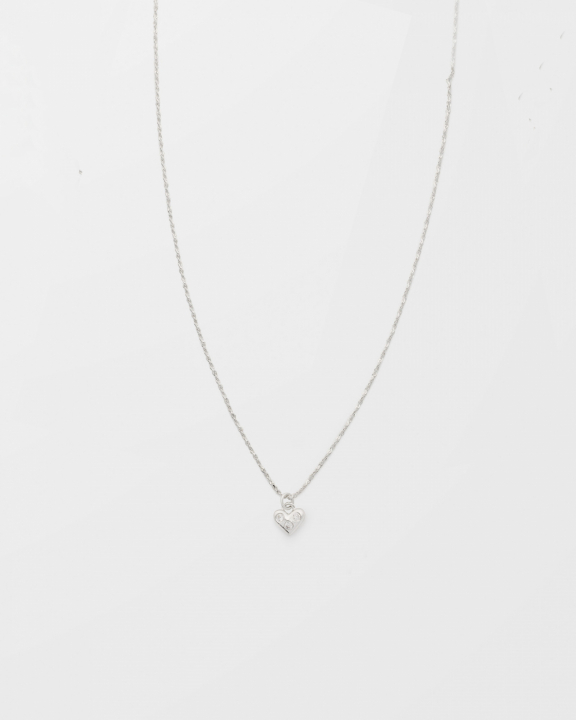 Forever Halsketten Silber in der Gruppe Halsketten / Silberhalsketten bei SCANDINAVIAN JEWELRY DESIGN (NS1372)