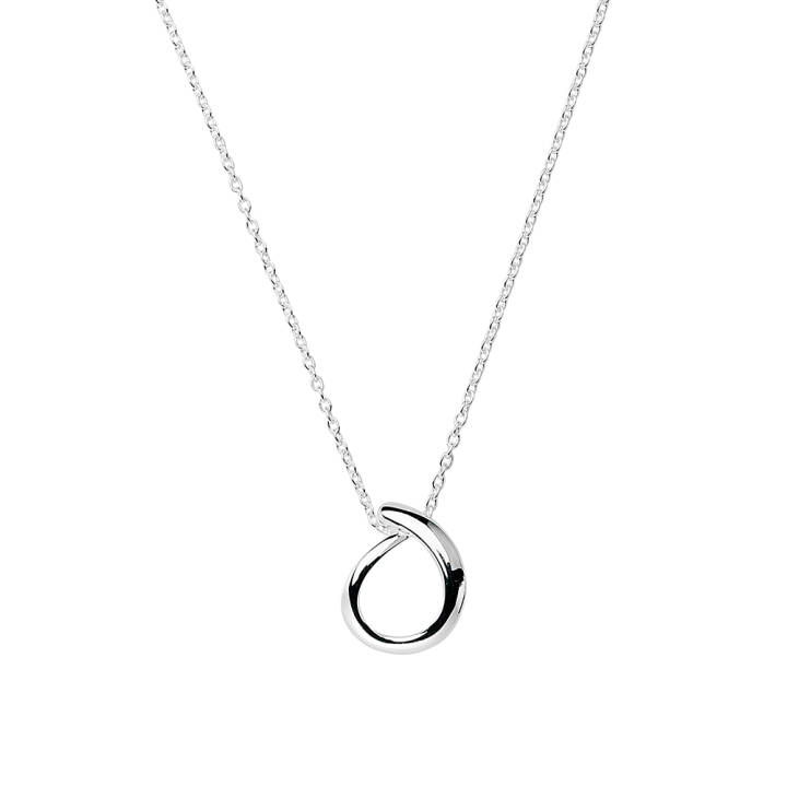 Ocean small single Halsketten Silber in der Gruppe Halsketten / Silberhalsketten bei SCANDINAVIAN JEWELRY DESIGN (OAN-N1S452-S)