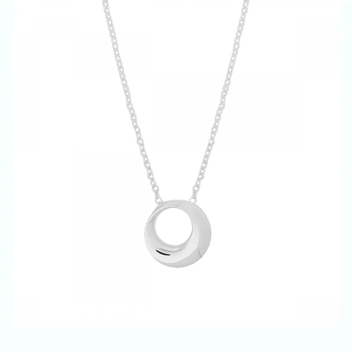 Orbit Halsketten Silber in der Gruppe Halsketten / Silberhalsketten bei SCANDINAVIAN JEWELRY DESIGN (OBT-N1M451-S)