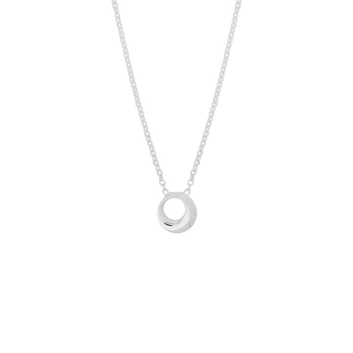 Orbit drop Halsketten Silber in der Gruppe Halsketten / Silberhalsketten bei SCANDINAVIAN JEWELRY DESIGN (OBT-N1S451-S)