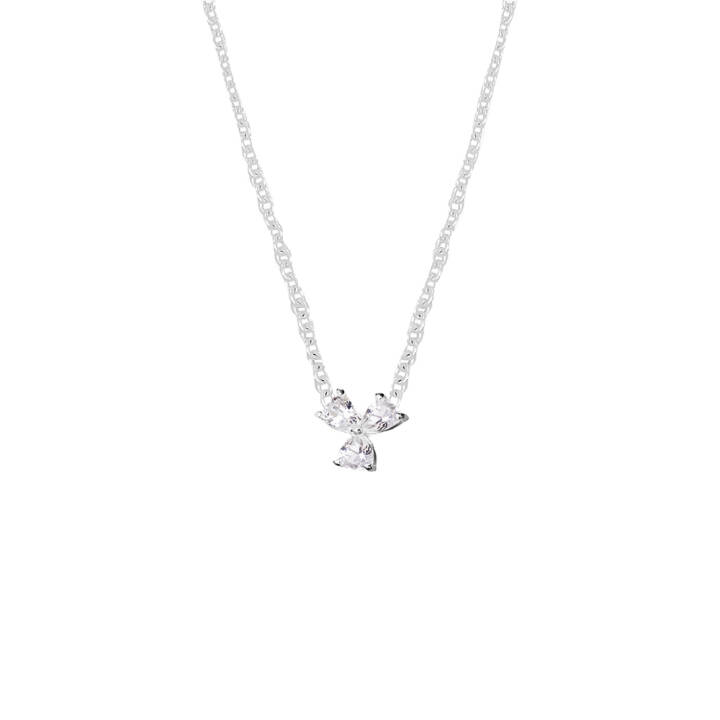 Petite Star Halsketten Silber in der Gruppe Halsketten / Silberhalsketten bei SCANDINAVIAN JEWELRY DESIGN (PSR-N1S451-S)