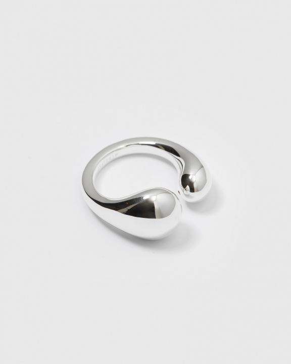 Product Image for SYSTER P Bolded Drops Ring Silver 18.5