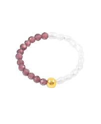 Isabelle Ring Gold in der Gruppe Ringe / Perlenringe bei SCANDINAVIAN JEWELRY DESIGN (S08166-G52)