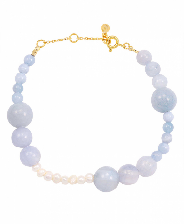 Fabienne bracelet in der Gruppe Armbänder / Goldarmbänder bei SCANDINAVIAN JEWELRY DESIGN (S08529G)