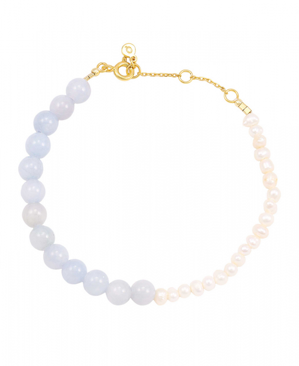 Fabianna bracelet in der Gruppe Armbänder / Goldarmbänder bei SCANDINAVIAN JEWELRY DESIGN (S08530G)