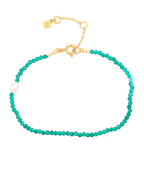 Ruth Bracelet Gold in der Gruppe Armbänder / Goldarmbänder bei SCANDINAVIAN JEWELRY DESIGN (S08579G)
