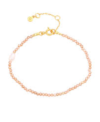 Zuri Bracelet Gold in der Gruppe Armbänder / Goldarmbänder bei SCANDINAVIAN JEWELRY DESIGN (S08581G)