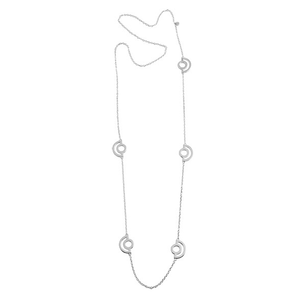 Product Image for Skanshage SWEDEN Arc Long Halsketten Silber 80 cm