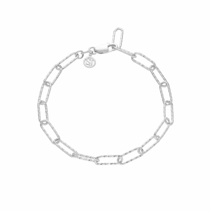 LUCE GRANDE Armbänder - Silber in der Gruppe Armbänder / Silberarmbänder bei SCANDINAVIAN JEWELRY DESIGN (SJ-B12292-SS)