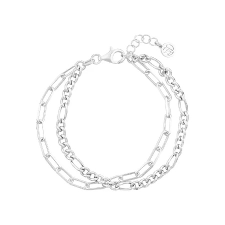 DORNO DUE BRACELET in der Gruppe Armbänder / Silberarmbänder bei SCANDINAVIAN JEWELRY DESIGN (SJ-B2462)