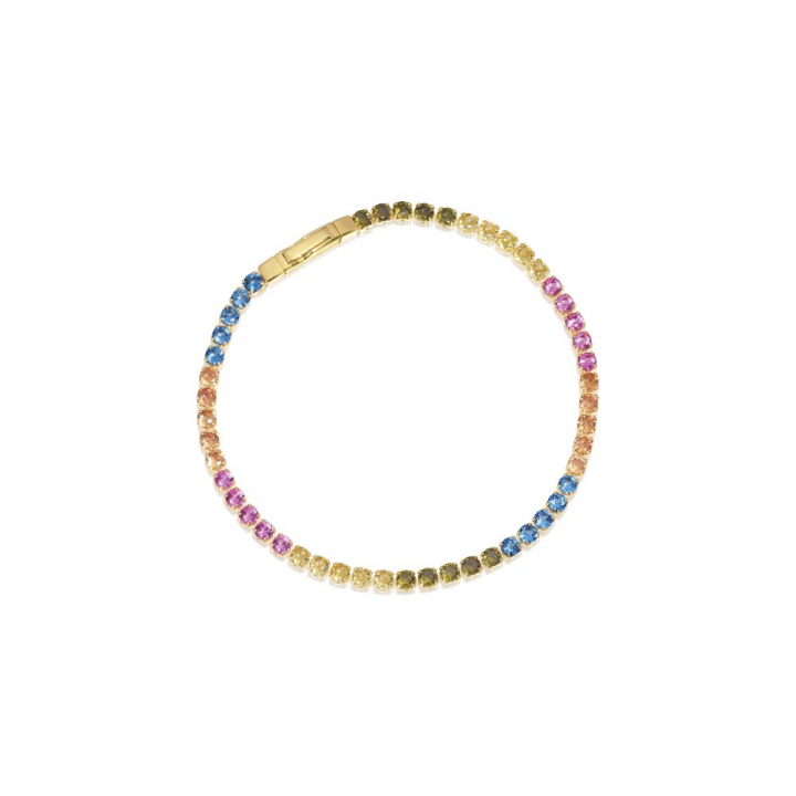 Product Image for Sif Jakobs Ellera Grande - 18k Goldpläterad, med multifärgade zirkoner Armbänder