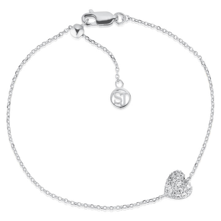 Caro Armbänder in der Gruppe Armbänder / Silberarmbänder bei SCANDINAVIAN JEWELRY DESIGN (SJ-B72358-CZ)
