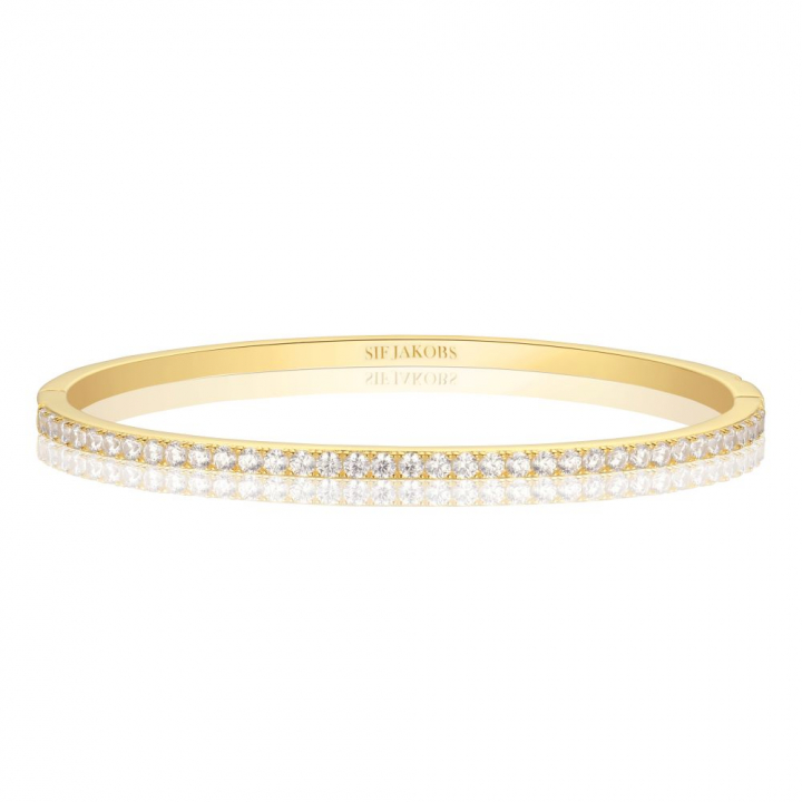 Product Image for Sif Jakobs Ellisse - 18k Goldpläterad, med vita zirkoner Armbänder