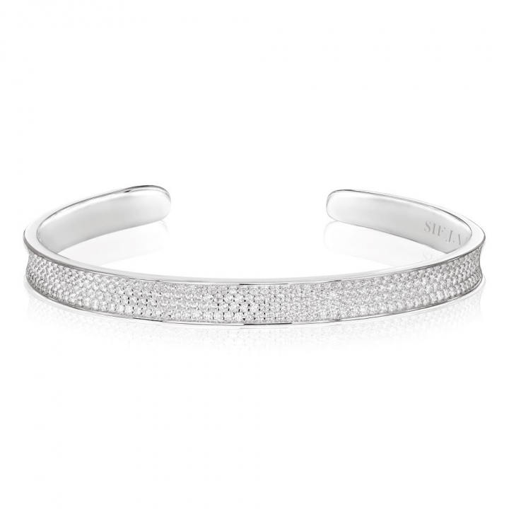 Product Image for Sif Jakobs Feline Concavo - med vita zirkoner Armbänder
