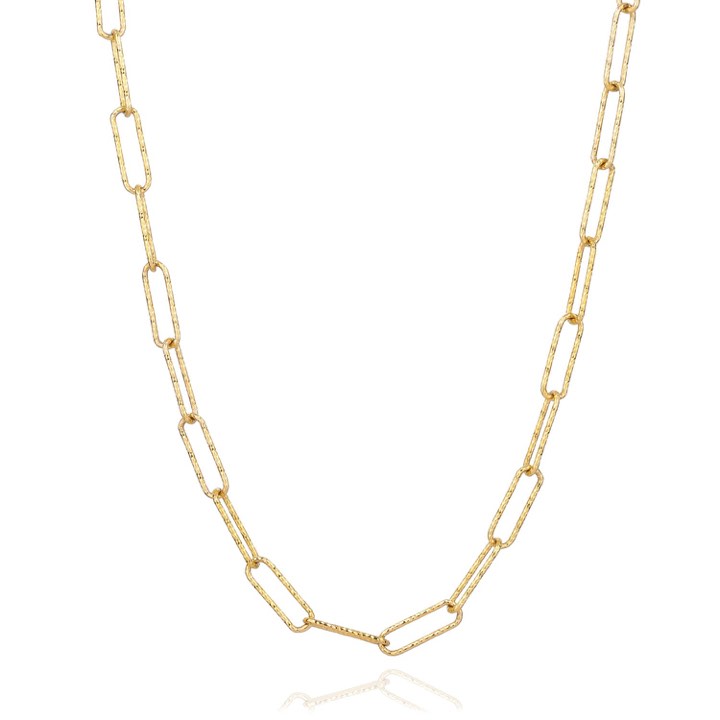 LUCE GRANDE Halsketten in der Gruppe Halsketten / Goldhalsketten bei SCANDINAVIAN JEWELRY DESIGN (SJ-C12292-SG)