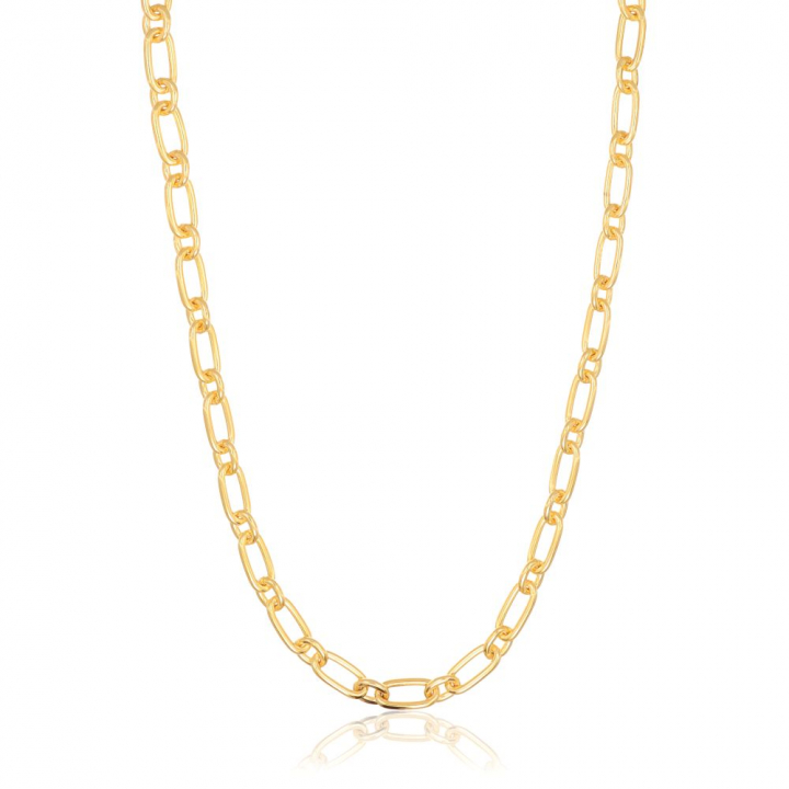 Capizzi - 18k Goldpläterad Halsketten in der Gruppe Halsketten / Goldhalsketten bei SCANDINAVIAN JEWELRY DESIGN (SJ-C42233-YG)