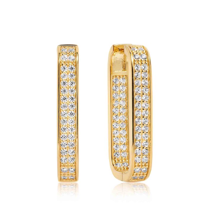 Product Image for Sif Jakobs MATERA GRANDE Ohrring weiße Zirkoner (Gold)