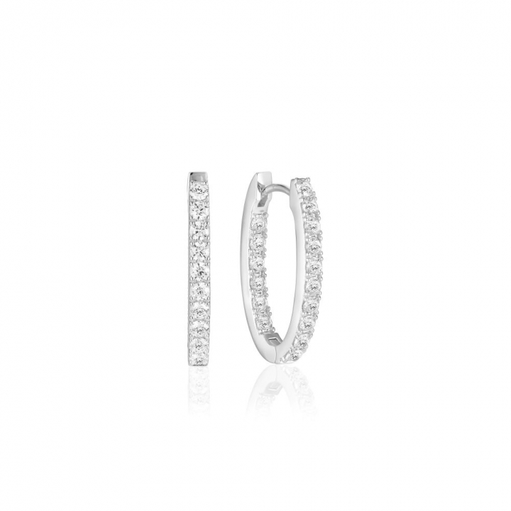 Product Image for Sif Jakobs Ellisse Piccolo - med vita zirkoner Ohrring
