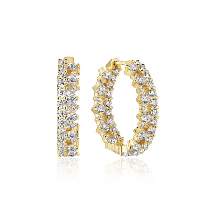 Product Image for Sif Jakobs LIVIGNO CREOLO GRANDE EARRINGS Gold