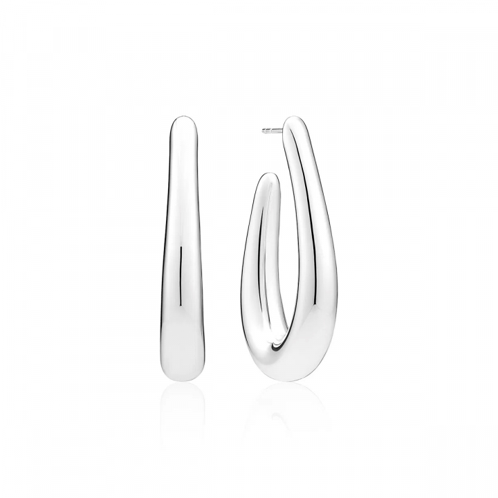 GOCCIA PIANURA PICCOLO Earrings Silver in der Gruppe Ohrringe / Silberohrringe  bei SCANDINAVIAN JEWELRY DESIGN (SJ-E2484)