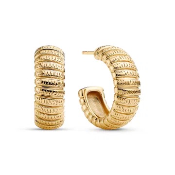  in der Gruppe Ohrringe / Goldohrringe bei SCANDINAVIAN JEWELRY DESIGN (SJ-E2755-YG)