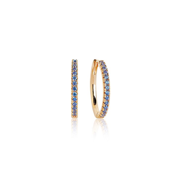 Product Image for Sif Jakobs ELLERA GRANDE Ohrring blau Zirkoner (Gold)