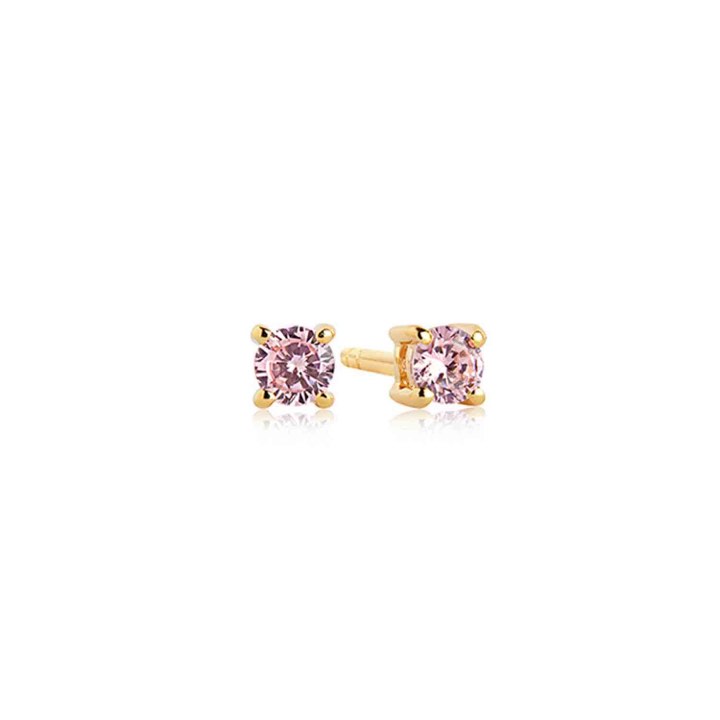 Product Image for Sif Jakobs PRINCESS PICCOLO Ohrring Rosa Zirkoner (Gold)