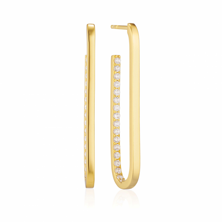 Product Image for Sif Jakobs CAPIZZI GRANDE Ohrringn Vita Zirkoner Gold