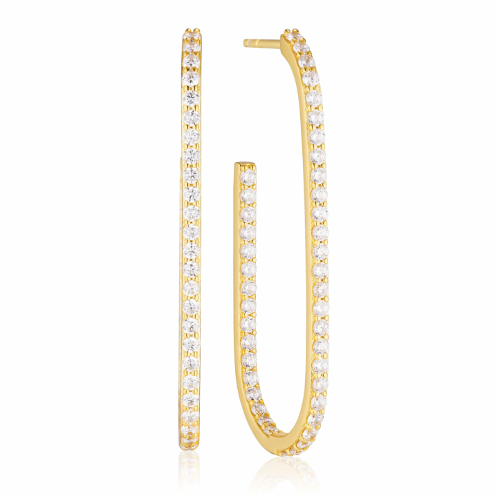 Product Image for Sif Jakobs CAPIZZI X-GRANDE Ohrringn Vita Zirkoner Gold