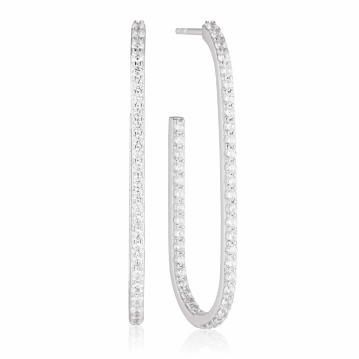 Product Image for Sif Jakobs CAPIZZI X-GRANDE Ohrringn Vita Zirkoner Silber