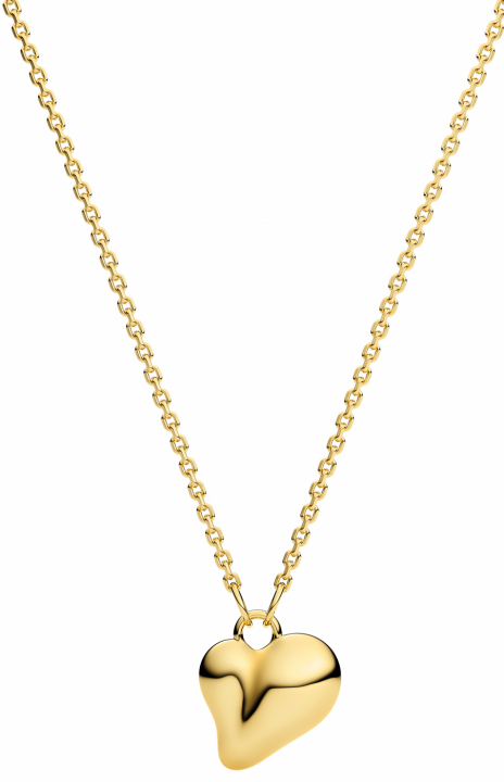 LAURIA PARVUS Necklace Gold in der Gruppe Halsketten / Goldhalsketten bei SCANDINAVIAN JEWELRY DESIGN (SJ-N008-YG)