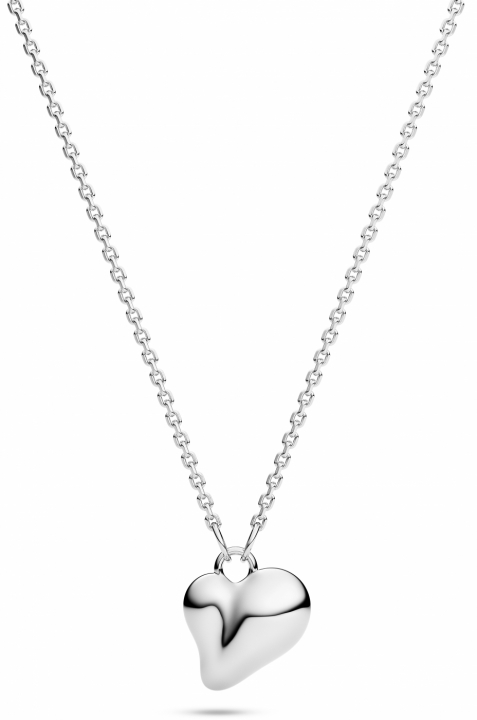 LAURIA PARVUS Necklace Silver in der Gruppe Halsketten / Silberhalsketten bei SCANDINAVIAN JEWELRY DESIGN (SJ-N008)