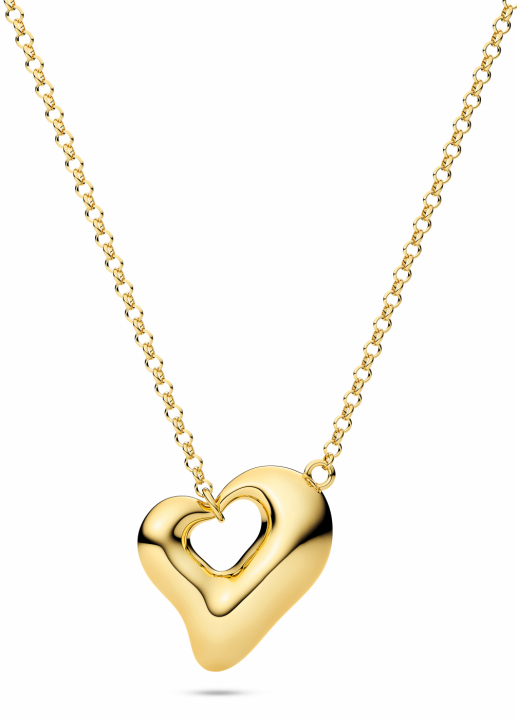 LAURIA PICCOLO Necklace Gold in der Gruppe Halsketten / Goldhalsketten bei SCANDINAVIAN JEWELRY DESIGN (SJ-N009-YG)