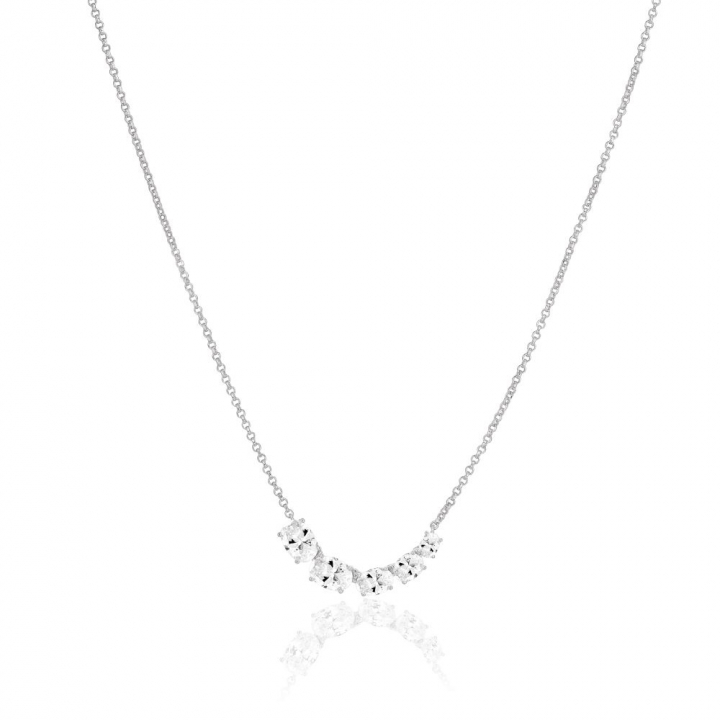 Product Image for Sif Jakobs Ellisse Cinque - med vita zirkoner Halsketten